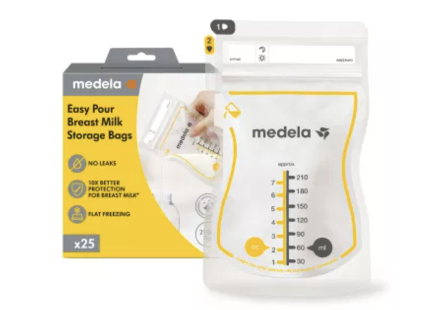 Medela Easy Pour Breast Milk Storage Bags 50 Pcs